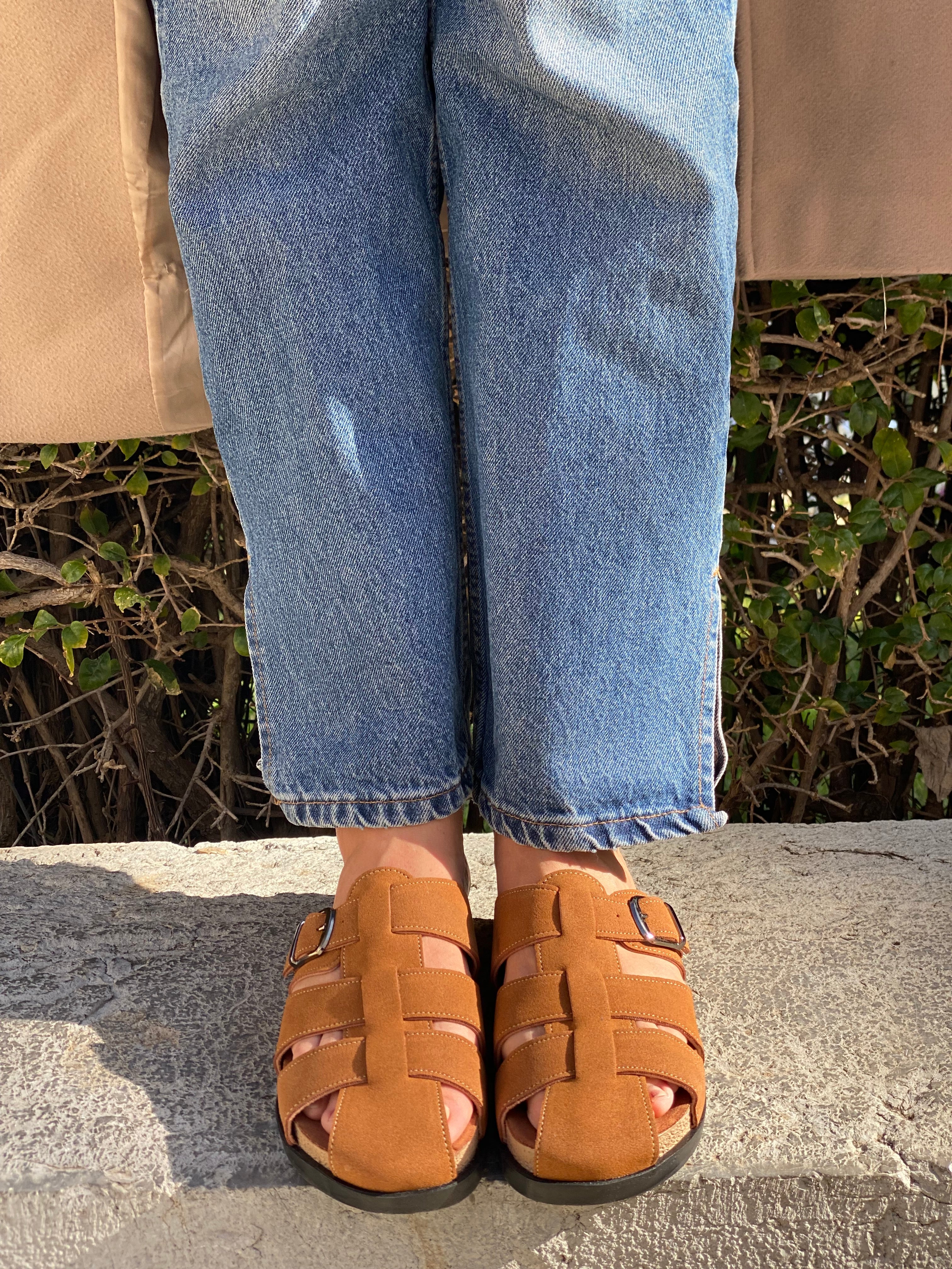 Mules Style en Daim – Confort & Élégance